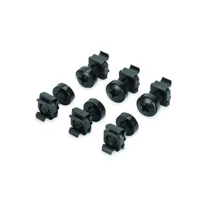 DIGITUS M6 Installationsschrauben-Set 50 Stück Schwarz für 483mm/19" & 254mm/10" - Bild 1 von 3