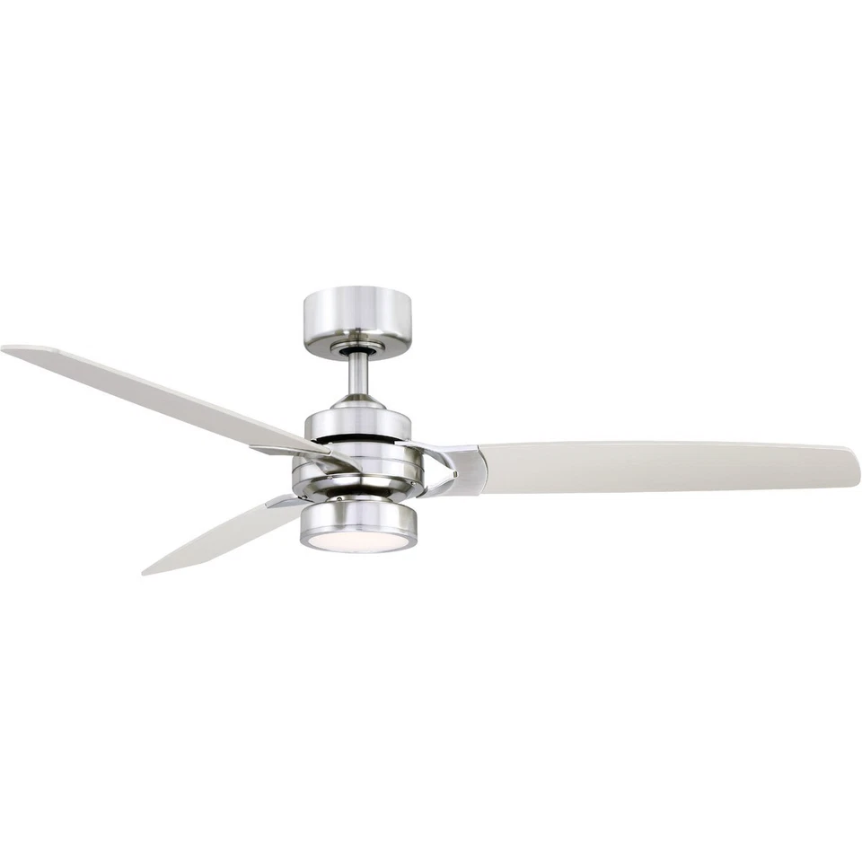 Fanimation Fans FP7634BN Amped 52 inch Brushed Nickel Fan-Uni