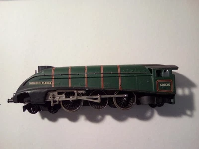 hornby dublo golden fleece 60030 loco 2 rail green spares repair ic - Image 1 of 4