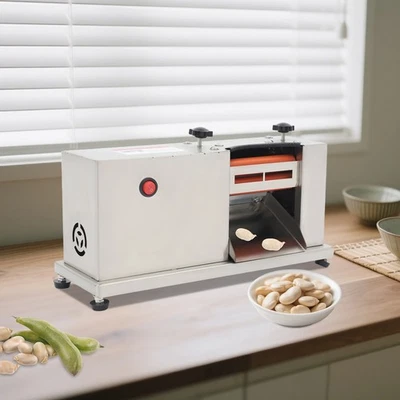 Máquina peladora de frijoles eléctrica comercial para restaurante Foto 1 de 4