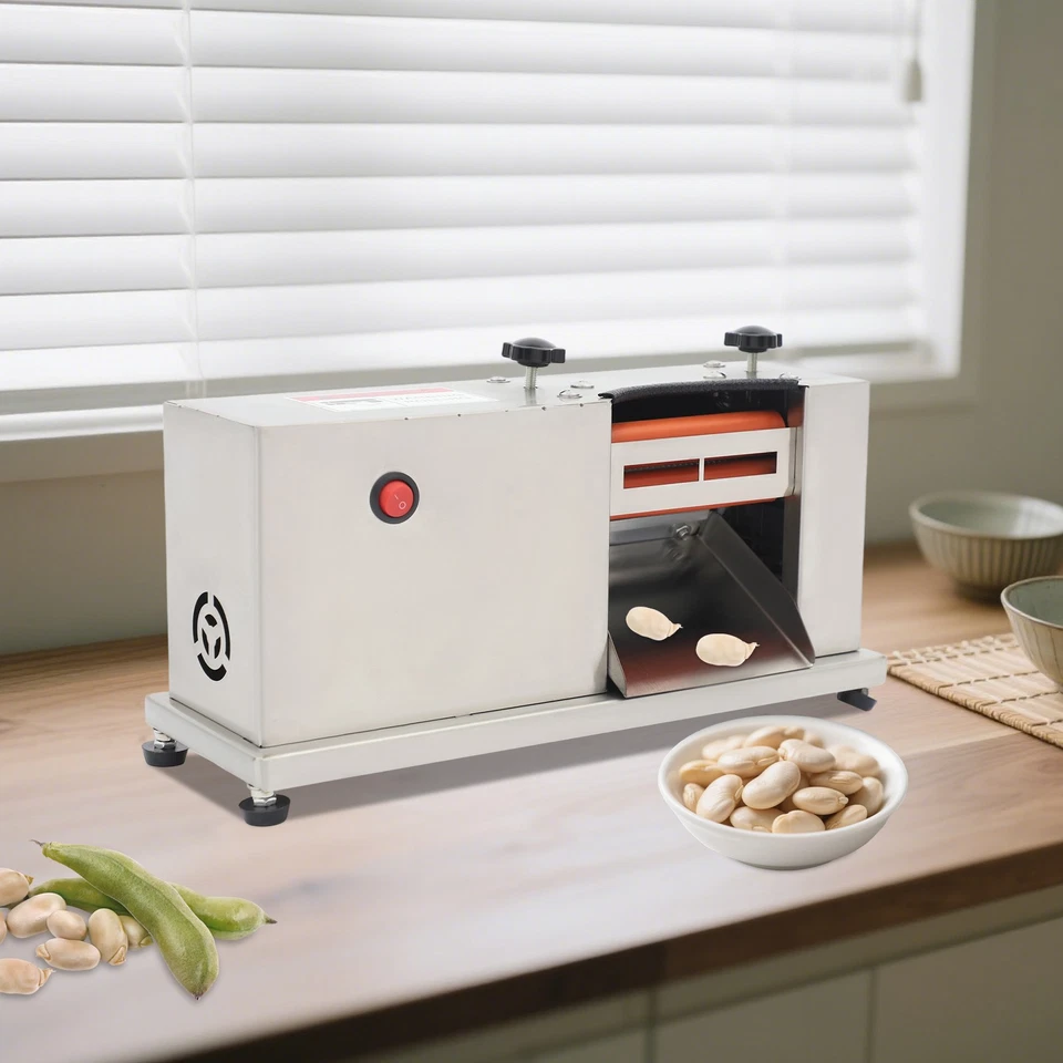Máquina peladora de frijoles eléctrica comercial para restaurante Foto 1 de 4