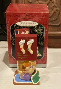 Hallmark Keepsake 1998 A Perfect Match Match Match Streichholzschachtel Maus Ornament mit Original Box - Bild 1 von 6