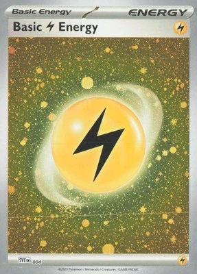 SV01: Scarlet & Violet Base Set #004 Basic Lightning Energy (Cosmos Holo) - Image 1 of 2