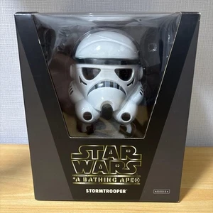 STAR WARS x A BATHING APE BAPE BABY MILO Figura STORMTROOPER 7,2 pollici dal Giappone - Foto 1 di 16
