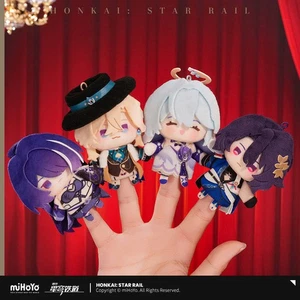 miHoYo Honkai: Juguetes de peluche Star Rail marioneta de dedo llavero oficial juguetes de peluche - Imagen 1 de 6