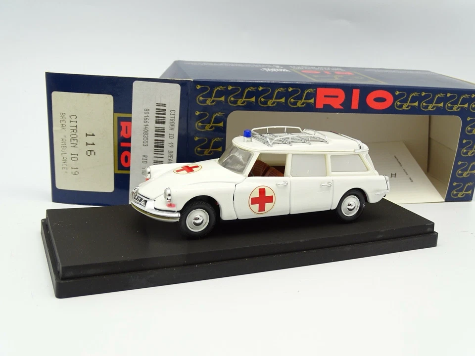 RIO 1/43 - Citroen ID 19 Break Ambulance - Immagine 1 di 1