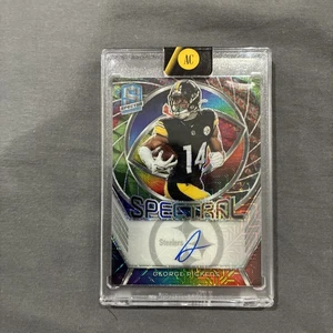 2024 PANINI SPECTRA SPECTRAL GEORGE PICKENS AUTO /25 - Picture 1 of 2