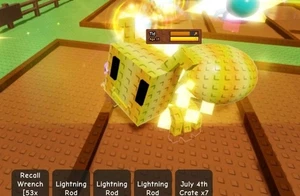 Huge Gold Giant Red Ant Grow a Garden | Roblox - Picture 1 of 2