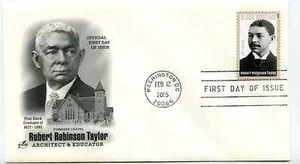 4958 Robert Robinson Taylor, Black Heritage Serie 2015 ArtCraft FDC - Bild 1 von 1
