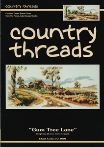 GUM TREE LANE - Counted x-stitch chart - Country Threads - FJ-1001CHART - 3651 - Picture 1 of 3