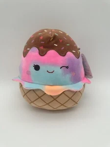 Squishmallow 9"" Neu GLADY Regenfliege Farbstoff Eiskegel Plüschtier Kellytoy NEU - Bild 1 von 4