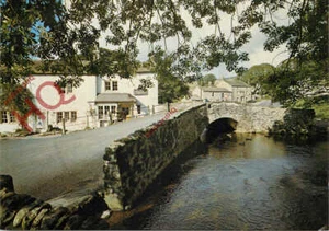 Picture Postcard-:Malham, Bridge over River Aire - Picture 1 of 2