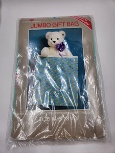 Vintage American Greetings Baby Shower Jumbo Gift Bag Heavy Duty 31" X 38" USA - Picture 1 of 9
