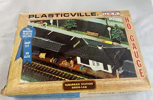 VINTAGE BACHMANN PLASTICVILLE Suburban STATION 2806-149 - Picture 1 of 6