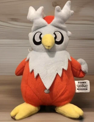 Pokemon Delibird Peluche Tomy Peluche Juguete Navidad Vacaciones Nintendo 8" Foto 1 de 4