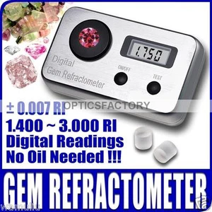 ADE Digital 1.40 to 2.00 range Gem Refractometer Gemstone, No Oil required. - Picture 1 of 4