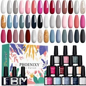 Gel Nagellack Set 24Stk.Soak Off UV Nagellack UV Gel Maniküre Werkzeug Nagel Kit - Bild 1 von 13