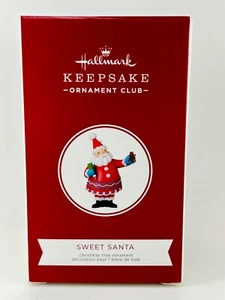 Sweet Santa Hallmark Ornament - Exclusivo Club 2020 - Galleta Santa Frosts - NUEVO - Imagen 1 de 6