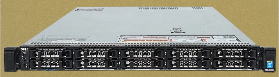Dell PowerEdge R630 2x 8-Core XEON E5-2620v4 2.1GHz 64GB  1U Rack Mount Server - Image 1 of 1
