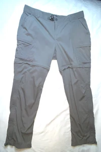 Pantalón Convertible REI CO-OP Petite Relajado Sahara Para Mujer Talla 14P Gris B*O - Imagen 1 de 7