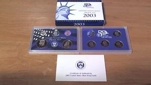 UNITED STATES MINT PROOF SET - 2003 - Picture 1 of 2