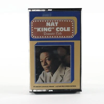 Romantic Cole by Nat King Cole (Cassette Tape, 1985, Capitol Records) 4XL-9244 - Image 1 of 4