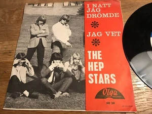 THE HEP. STARS "I NATT JAG DRÔMDE/JAG VET" OLGA RECORDS 1960´S SO 29 ABBA SWEDEN - Picture 1 of 12