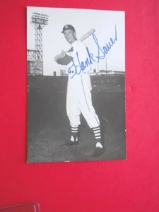 Hank Sauer - Autographed 3 1/2" X 5 1/2" JSA Certified Postcard - Cardinals - Picture 1 of 3