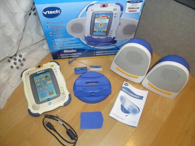 VTech STORIO Tablet &  Stereo Lautsprecher mit  Lernspielbibliothek zum Spielen - Bild 1 von 4