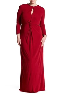 ABS by Allen Schwartz Key Hole Twist Front Gown (size 3X) - Picture 1 of 2