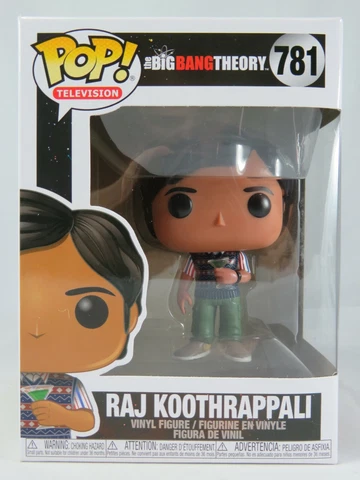 Television Funko Pop - Raj Koothrappali - The Big Bang Theory - No. 781 Cover