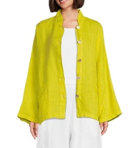 NWT Bryn Walker Size L Danuta Jacket Oversized Linen - Picture 1 of 15