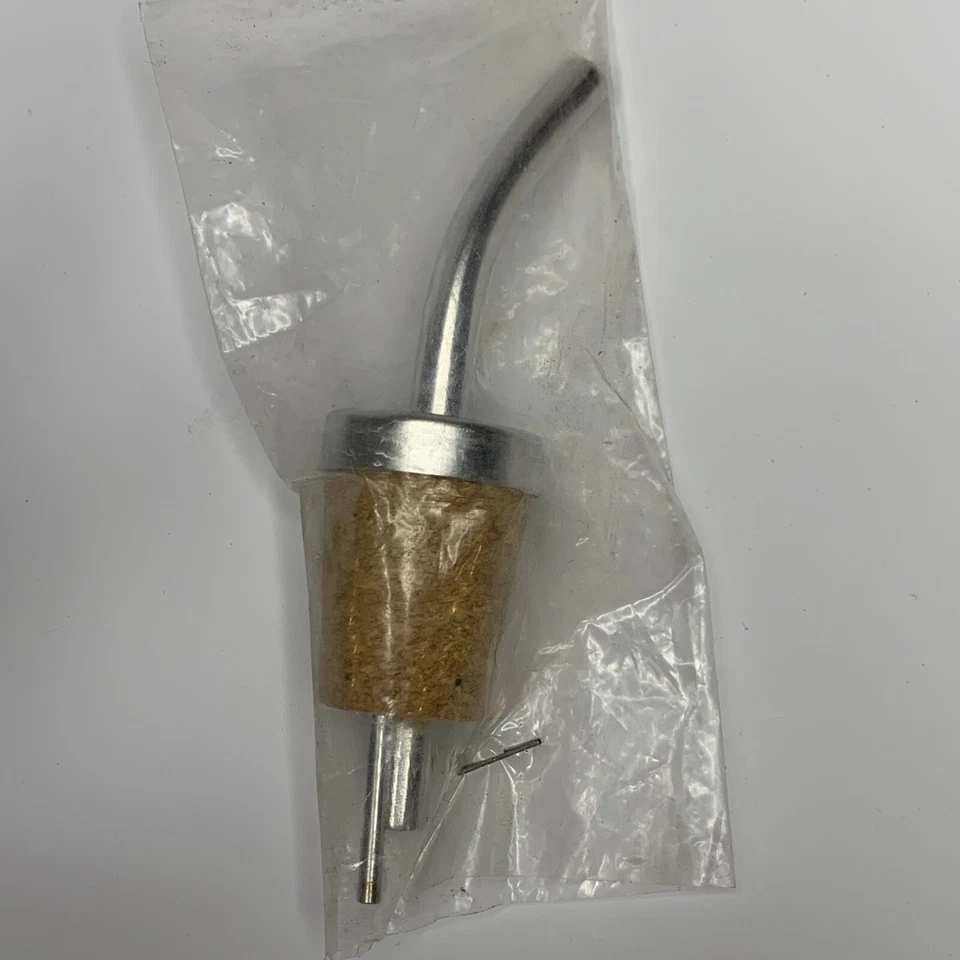Dispensador de aceite y vinagre Cruet botella verter caño rociador, sello de corcho, NUEVO Foto 1 de 1