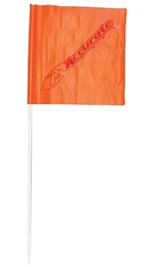 20 - Flagge Vorsicht Sicherheit Boot Skifahrer unten, 12" x 12", 24" L - Bild 1 von 10