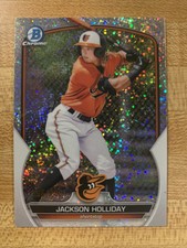 Jackson Holliday 2023 Bowman Chrome Rookie Card RC Speckle Refractor /299 BCP-20