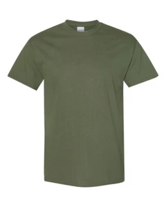 Gildan Unisex Adult Heavy Cotton T-Shirt, Style G5000 - Picture 1 of 57
