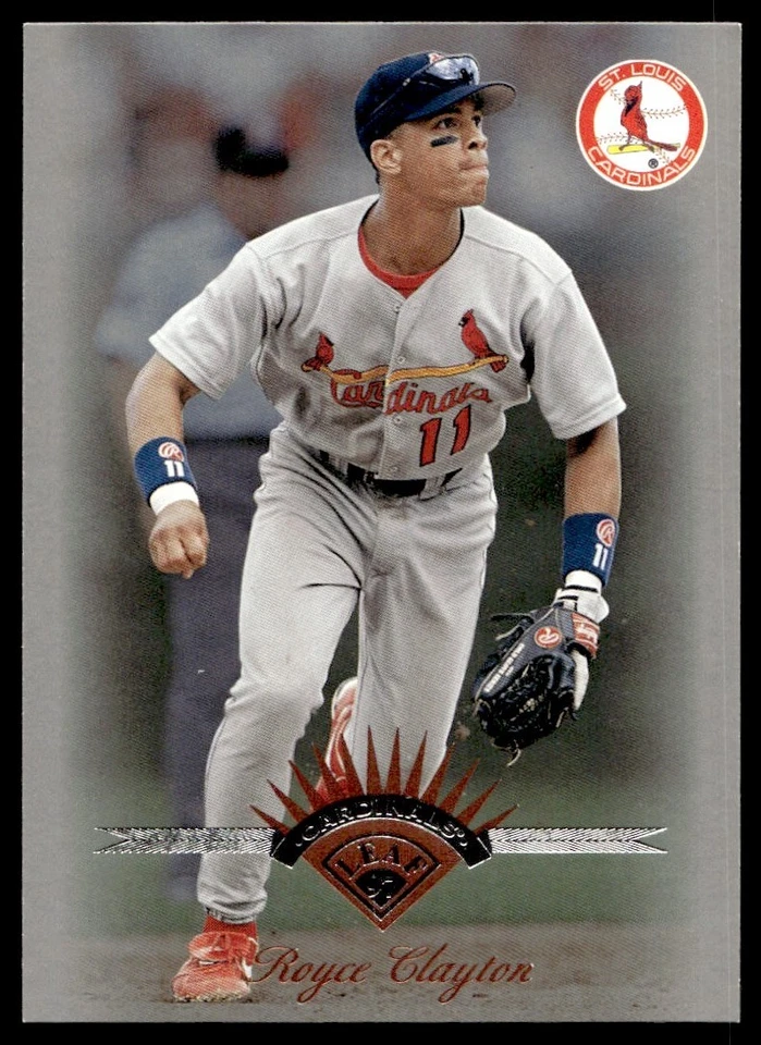 1997 Leaf Royce Clayton St. Louis Cardinals #51 - Image 1 of 2
