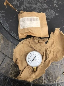 Vintage Continental Precision Instruments 0-100 PSI Manometro NOS - Foto 1 di 7