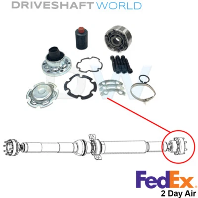 Dodge Durango 2011-2018 Rear Driveshaft 6 Bolt CV Joint - Transfer Case 3.937 in - Image 1 of 3