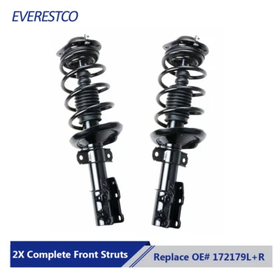 Set(2) Front Quick Complete Struts / Coil Springs For 2005-2010 Chevrolet Cobalt Foto 1 de 4