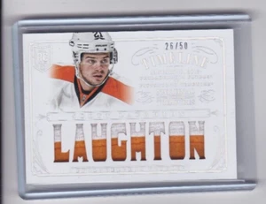 2013 PANINI NATIONAL TREASURES SCOTT LAUGHTON RC TIMELINE MATERIALS PRIME 26/50 - Picture 1 of 2