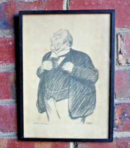 3 Vintage Cartoon sketches by Artist David Low. - Bild 1 von 17