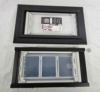 Endura Flap Pet Door for Small Dogs | Walls Double Flap Black Energy Efficient - Image 1 of 4