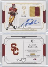 2019 Panini National Treasures Collegiate Gold /10 Carson Palmer #97 Auto