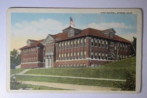 POSTAL OHIO OH DE LA ESCUELA SECUNDARIA ATENAS 469 - Imagen 1 de 2