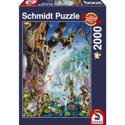 Puzzle Adrian Chesterman - La valle delle ninfe - 2000 pz - Schmidt 57386 - Immagine 1 di 2