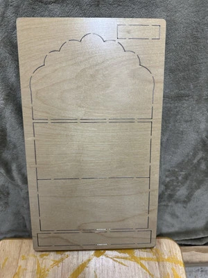 Troqueles educativos de madera Fox & Fawn 9x15 para álbumes de recortes ¿Servilletero? Foto 1 de 4