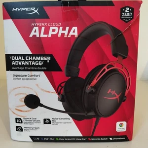 HyperX Cloud Alpha Gaming Headset Black-Red - Picture 1 of 6