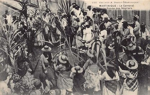Martinique - Le Carnaval - La ronde des négriers - Ed. A. Benoit 186 - Picture 1 of 2