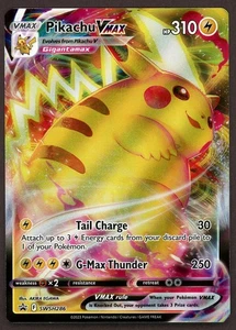 Pikachu VMAX SWSH286 Black Star Promo Full Art Ultra Rare NM - Picture 1 of 2